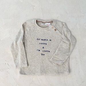 Zara  Baby Sweater with Embroidery